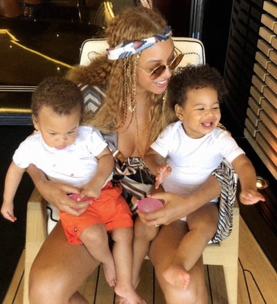 Meet The Twins: Beyonce Shares Adorable Photo Of Sir And Rumi